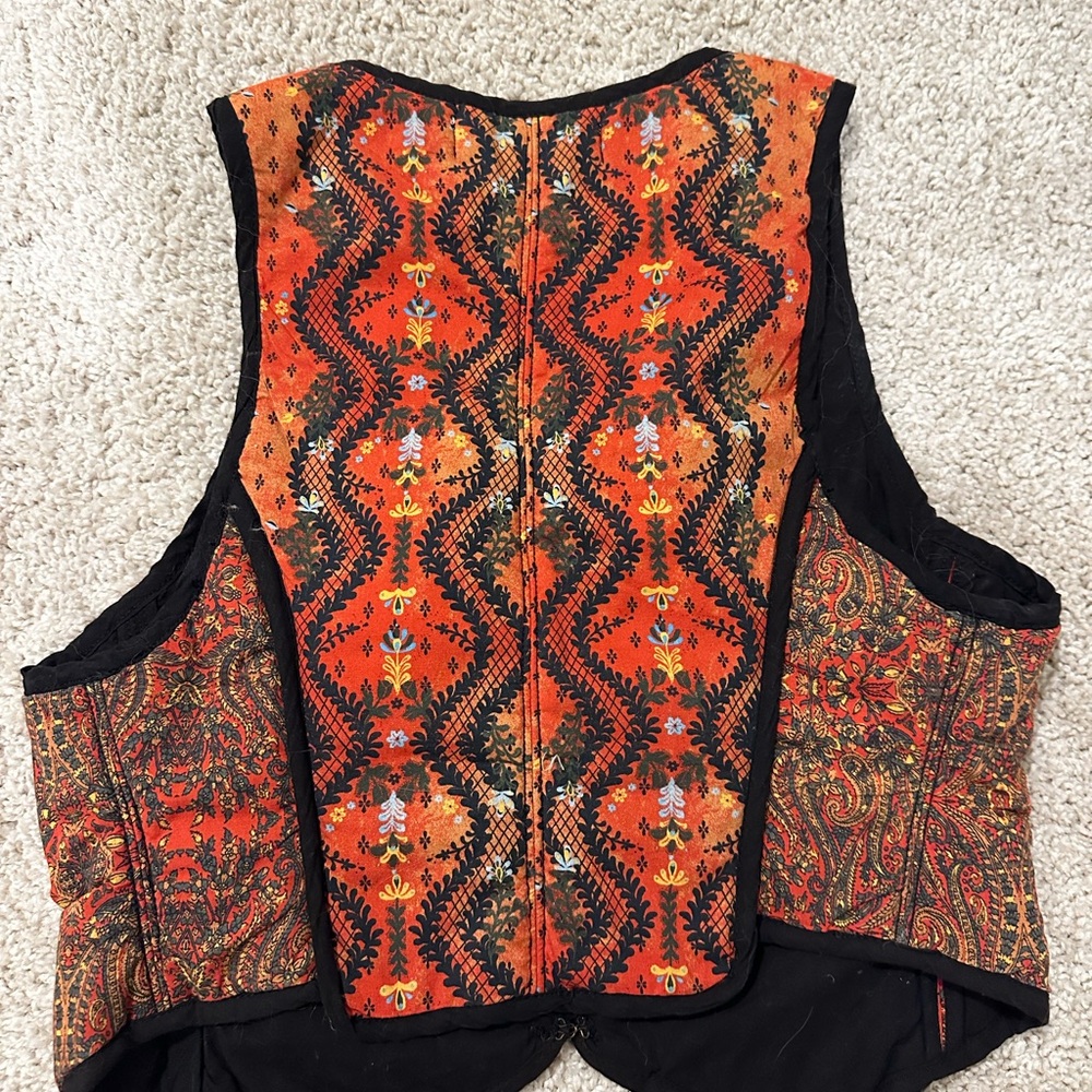 Free People Vibrant Embroidered Vest - Picture 3 of 4